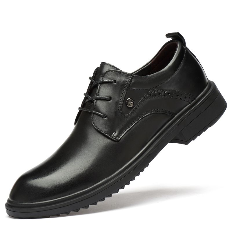 Men's Formal Casual Leather Shoes, Men's Inner Height-increasing Shoes_vogvips.com