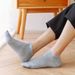 1/5/10 Pairs Of Unisex Breathable And Comfortable For Daily Solid Color Summer Socks_vogvips.com