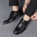 Spring New Business Genuine Leather Breathable Men's Casual Formal Dad Single Shoes_vogvips.com
