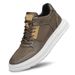 Invisible Inner Height Increase Hollow Men's Shoes Men's Small White Board Shoes Men's Casual Leather Shoes_vogvips.com
