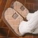 Cotton Slippers For Women To Keep Warm In Autumn And Winter 2025 New Couple Home Anti Slip Thick Sole With A Sense Of Stepping_vogvips.com