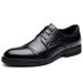 2024 Spring And Autumn New Business Formal Men's Three-Joint Lace-Up Single Breathable Security Leather Shoes 1999_vogvips.com