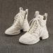 Genuine Leather Thick-Soled High-Top Shoes For Women Winter Fleece-Lined Height-Increasing Martin Internet Celebrity_vogvips.com