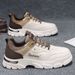 Men's Shoes Casual Sneakers With Cushioned Comfort - Lightweight Low-Top Walking Shoes - Breathable Mesh Lining & Durable Rubber Sole_vogvips.com