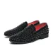 Leder Herren Englisch Spitz Strass Mit Pailletten_vogvips.com
