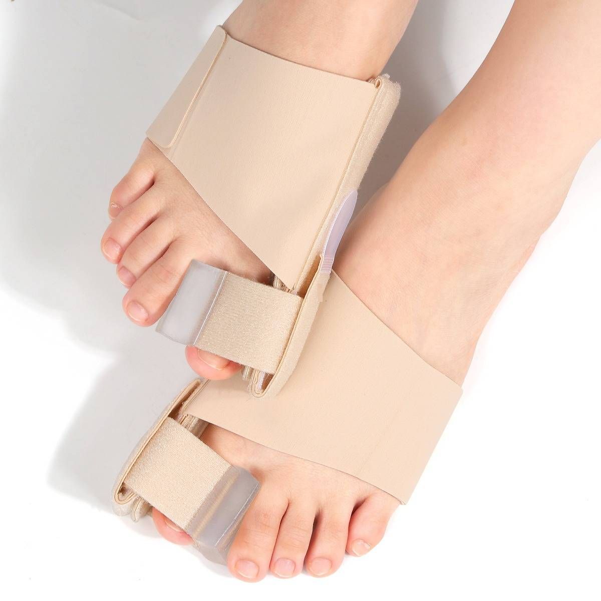 Women's & Men's Toe Separators For Bunions And Hammertoes – Soft Silicone Pads With Metal Support For Comfort And Pain Relief – Adjustable Sizes S/M/L_vogvips.com