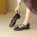 French Marie-Jean Shoes - 26 Spring/Summer New Style Fashion Low-Heeled Single Shoes_vogvips.com