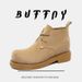 Inner Height Increasing Men's Martin Boots Medium Help Outdoor Tooling Boots Height Increasing Boots_vogvips.com