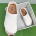 Men's Women's Summer Breathable, Waterproof, Non-Slip Kitchen Slip-On Beach Shoes, Toe-Toe Sandals And Slippers_vogvips.com