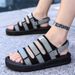 Couple Style Men's Women's Beach Shoes, Two-Wear Non-Slip, Breathable, Lightweight And Comfortable Slip-On Sandals_vogvips.com
