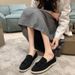 SHLIANG New Suede Driving Shoes Leather Women Casual Shoes Brand Design Soft Women Loafers Moccasins Slip On Leisure Walking Shoes Y0271_vogvips.com