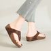 Amazon Women's Summer Fashion Shiny Rhinestone Flip-flops, Thick-soled Wedge Beach Sandals For Outdoor Wear_vogvips.com