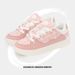 Xiaoxiangfeng Bread Fleece Patchwork Sneakers 2026 New National Trend Skate Versatile Casual Shoes For Women_vogvips.com