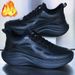 Ultra-light Waterproof Thick-soled Elastic Autumn And Winter Anti-slip Casual Sports Shoes_vogvips.com