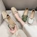 Mary Jane Fairy With Skirt Small Leather Single Shoes Female Spring And Autumn Evening Gentle Evening Breeze Flat-bottomed Granny Ladle Shoes_vogvips.com