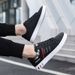 Men's Low-Top Skateboarding Sneakers - Breathable Synthetic Upper, Durable Pvc Sole, Round Toe Suitable For And Formal_vogvips.com