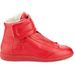 Women's Shoes Unisex Genuine Leather High Top Shoes Velcro Flat German Training Shoes Couple Style Fashionable And Versatile Autumn New_vogvips.com