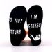 Cotton mid-tube socks monogrammed non-slip floor socks_vogvips.com
