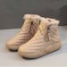 2025 New Style Cotton Shoes For Women's Winter With Added Fleece And Thickened Snow Boots_vogvips.com