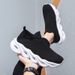 Cross-border Plus Size Men's New Breathable Mesh Sports Casual Soft Sole Versatile Fitness Couple Shoes Trendy Wholesale_vogvips.com
