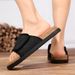 Men Premium Summer Velcro Slide Sandals, Stylish Breathable Non Slip Odor Resistant Outdoor Open Toe Slippers_vogvips.com