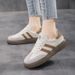 Women's Shoes Popular Women's Sneakers Thick Soled Sports Casual Shoes Retro Versatile Sneakers For Women_vogvips.com