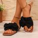 Bowknot Flat Shoes, New Summer Internet Celebrity Style_vogvips.com