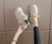 NEW Scented Feces Feeling Woven Mesh Surface Best-selling Coconut Breathable Soft-soled Sports Shoes With Thick Sole, Running Shoes For Ladies_vogvips.com