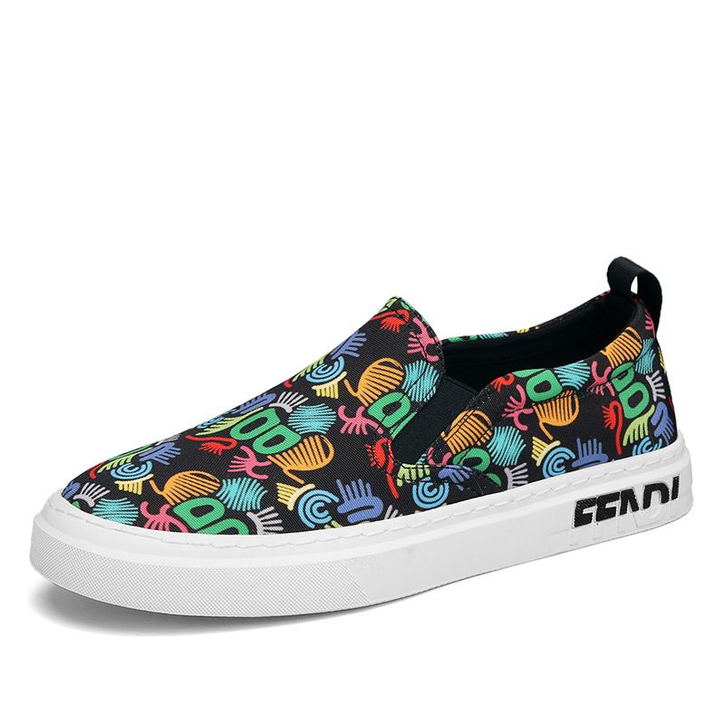 Spring And Summer New Canvas Breathable Low-top Lightweight Casual Shoes, Hong Kong Style, Harajuku Style Men's Shoes_vogvips.com