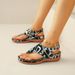 Foreign Trade Plus Size Women's Herringbone 2026 New Ethnic Style Embroidered Floral Back-Strap Wedge Sandals For Women_vogvips.com