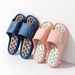 Summer Women Massage PVC Non-slip Unisex Home Slippers Comfortable Lightweight Indoor Outdoor Slides_vogvips.com