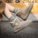 Popular Autumn And Winter New Cowhide Snow Boots Women's Short Boots Short Cotton Shoes Bread Shoes Cute Non-slip Thickened_vogvips.com