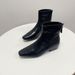 French Retro Style With Fleece, Slimming, Chunky Ankle Boots For Women_vogvips.com