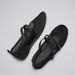 Mesh Ballet Style Flat Shoes Spring And Summer Black Fashion Simple Personality Single Shoes_vogvips.com