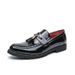 Large Size Glossy Business Set Foot For Men And England, Fashionable Solid Color Flowing Suo Lefu Shoes, Korean Version_vogvips.com