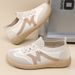 New For Spring And Summer, Ladies' Casual Shoes, Fly-knit Versatile Sneakers, Low-cut Cross-border Wholesale Soft-soled Shoes_vogvips.com