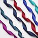 Shoe Accessories double layer polyester colored flat shoelaces suitable for casual sneakers, sports shoes, white shoes _vogvips.com
