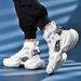 Men's Sneakers 2025 Spring Summer Breathable High Top Men's Shoes Large Size 45 46 Male Sock Shoes Retro Casual Men's Boots Male_vogvips.com