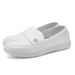 Flat Nurse For Women's Summer Leisure Comfortable Soft Soled Small White Sh, Anti Slip And Breathable Medical Work_vogvips.com