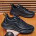 Men's Ultra-Light 50 Plus Size New Non-Slip Leather Breathable Running Training Versatile Casual Sports Shoes_vogvips.com