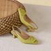 Niche French High Peep Backless Sandals Fairy Style 2025 New Summer Square Toe Single Shoes Thin Heel_vogvips.com
