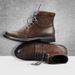 European Warm Series British Style Men's Thick-Soled Round-Toe Martin High-Top Suede Short Mid-Top Work Boots Big-Toe Shoes For Men_vogvips.com