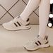 2025 Spring And Autumn New Women's Lightweight Running Shoes With Soft Sole, Non-Slip, Fleece-Lined Leather Surface,_vogvips.com