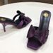 2025 Summer Yang Shulin New Satin High Slippers Thin Heel Sexy French Square Toe Bowknot Rhinestone Sandals For Women_vogvips.com