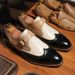 Spring And Summer Business Formal Casual Brogue Carved Leather Large Size 48 Fashion Versatile Men's Shoes_vogvips.com