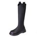 Long Boots For Women, Over-the-Knee V-Cut High 2023 Autumn And Winter Slimming Riding Boots, Sizes 34-42_vogvips.com