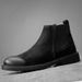 European Warm Series Straight Winter High-top Leather Shoes British Short Trendy Fashion Men's Martin Boots_vogvips.com