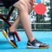 Unisex Badminton Professional Gum Rubber Sole Indoor Court Shoes Breathable Mesh Volleyball Trainers For Men Women_vogvips.com