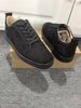 LTTL Electric Embroidery Black Embroidered Low-top Rivet Men's Flat Casual Crescent Shoes_vogvips.com