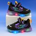 Boys' Sports 2026 Spring And Autumn Running Non-Slip Glowing LED Light Trendy Foreign Trade Hot-Selling Basketball Shoes_vogvips.com